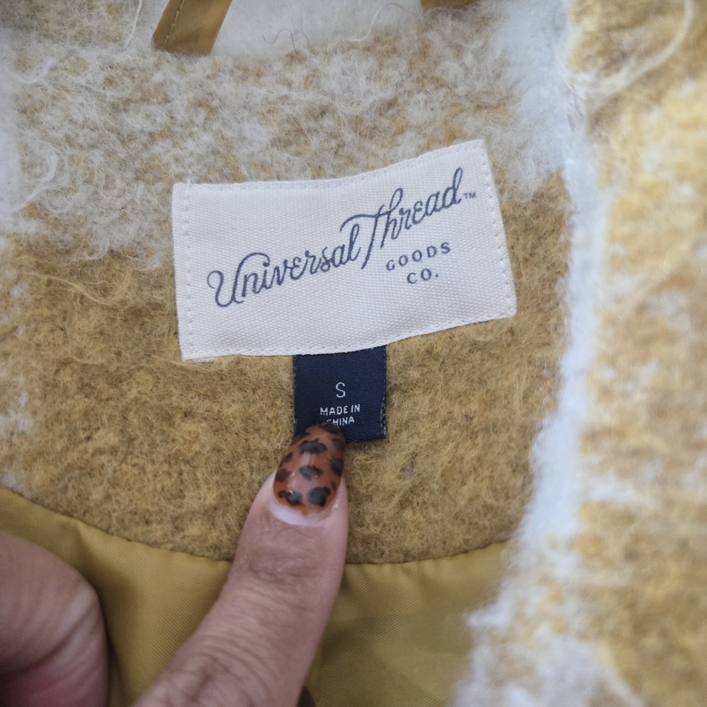 Universal Thread Brushed Oversize Plaid Shirt Jac… - image 4